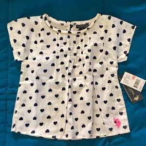 Cute Toddler Polo Blouse